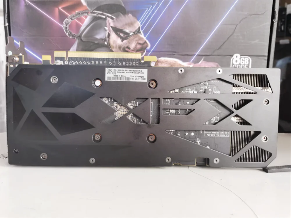 XFX-GPU Radeon AMD Radeon RX590 placa de vídeo, 8GB GDDR5 placas gráficas, GME 580, Desktop PC tela de computador mapa do jogo,