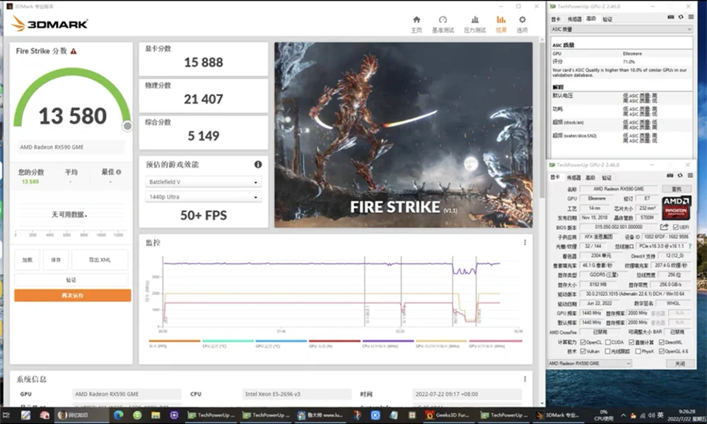 XFX-GPU Radeon AMD Radeon RX590 placa de vídeo, 8GB GDDR5 placas gráficas, GME 580, Desktop PC tela de computador mapa do jogo,