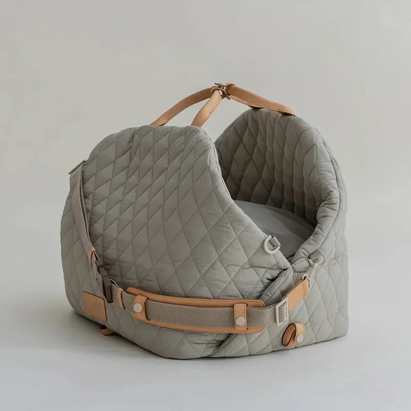 Siège de voiture portable pour animaux de compagnie