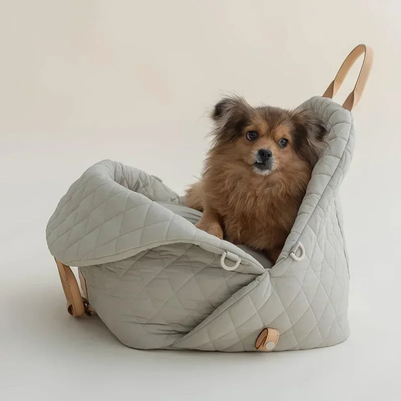 Siège de voiture portable pour animaux de compagnie