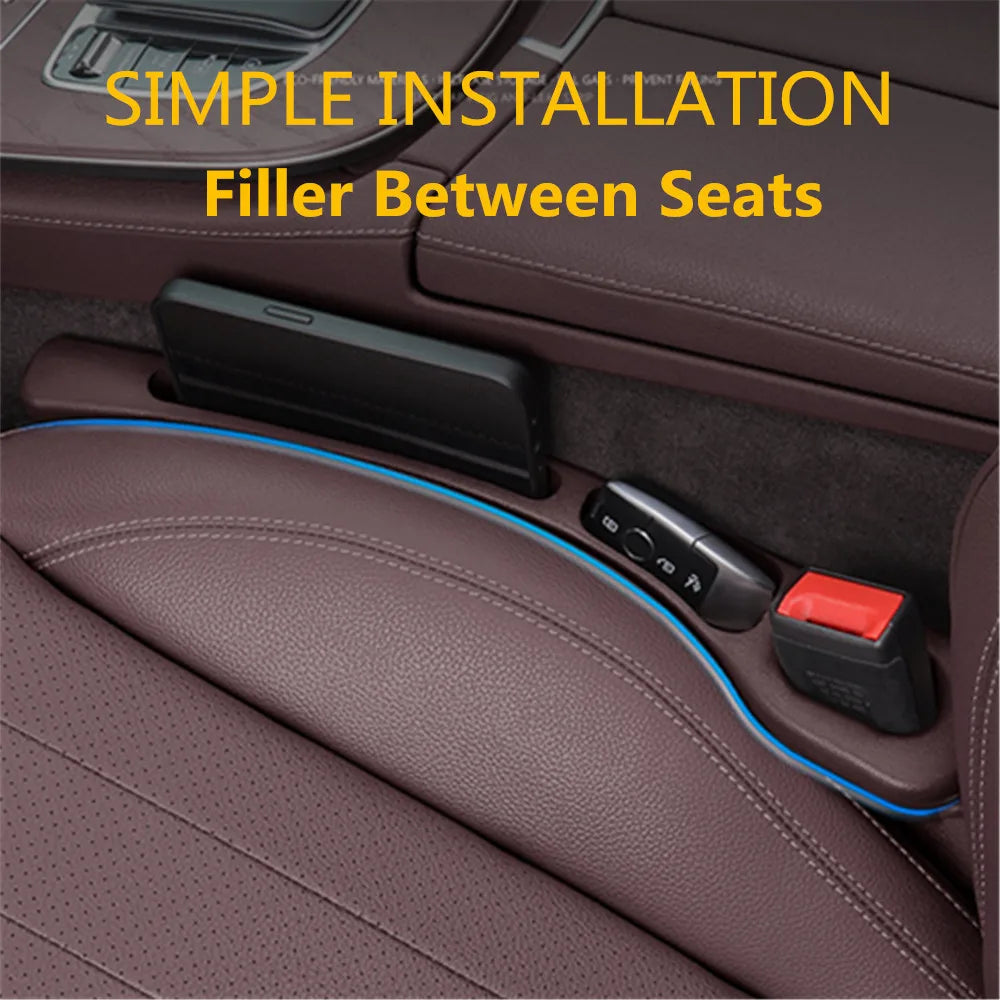 2X For Mercedes Benz M ML Class 320 350 W164 W163 W166 Car Seat Gap Filler Between Seats Crevice Decoration Interior Accessories