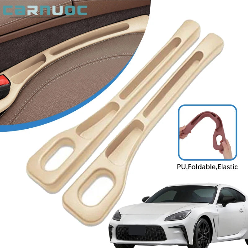 For Toyota 86 GT86 FT86 Land Cruiser Prado J150 J90 Car Seat Gap Filler Between Seats Crevice Decoration Interior Accessories