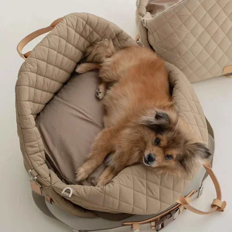 Siège de voiture portable pour animaux de compagnie