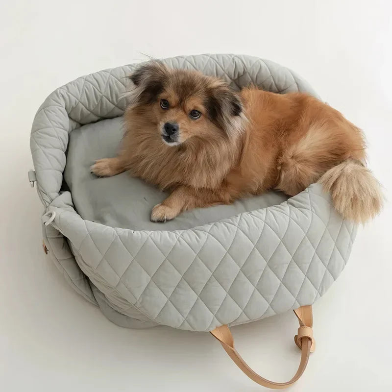 Siège de voiture portable pour animaux de compagnie