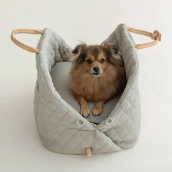 Siège de voiture portable pour animaux de compagnie
