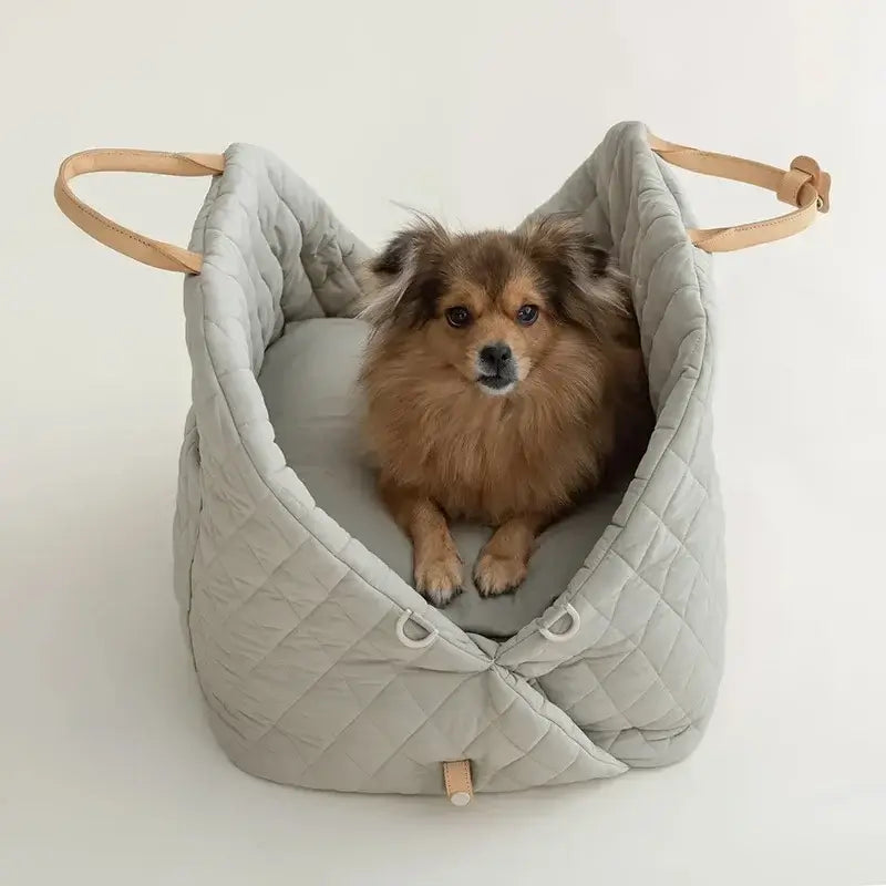 Siège de voiture portable pour animaux de compagnie